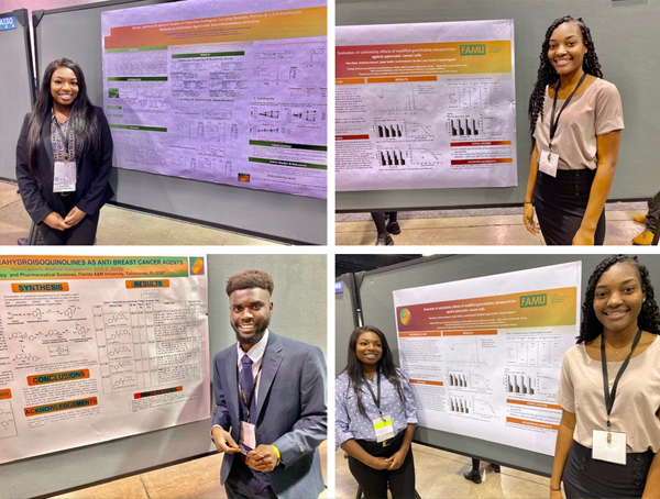 CaRE2 Summer Undergraduate Trainees 2019 presenting their research at ABRCMS national meeting 2019